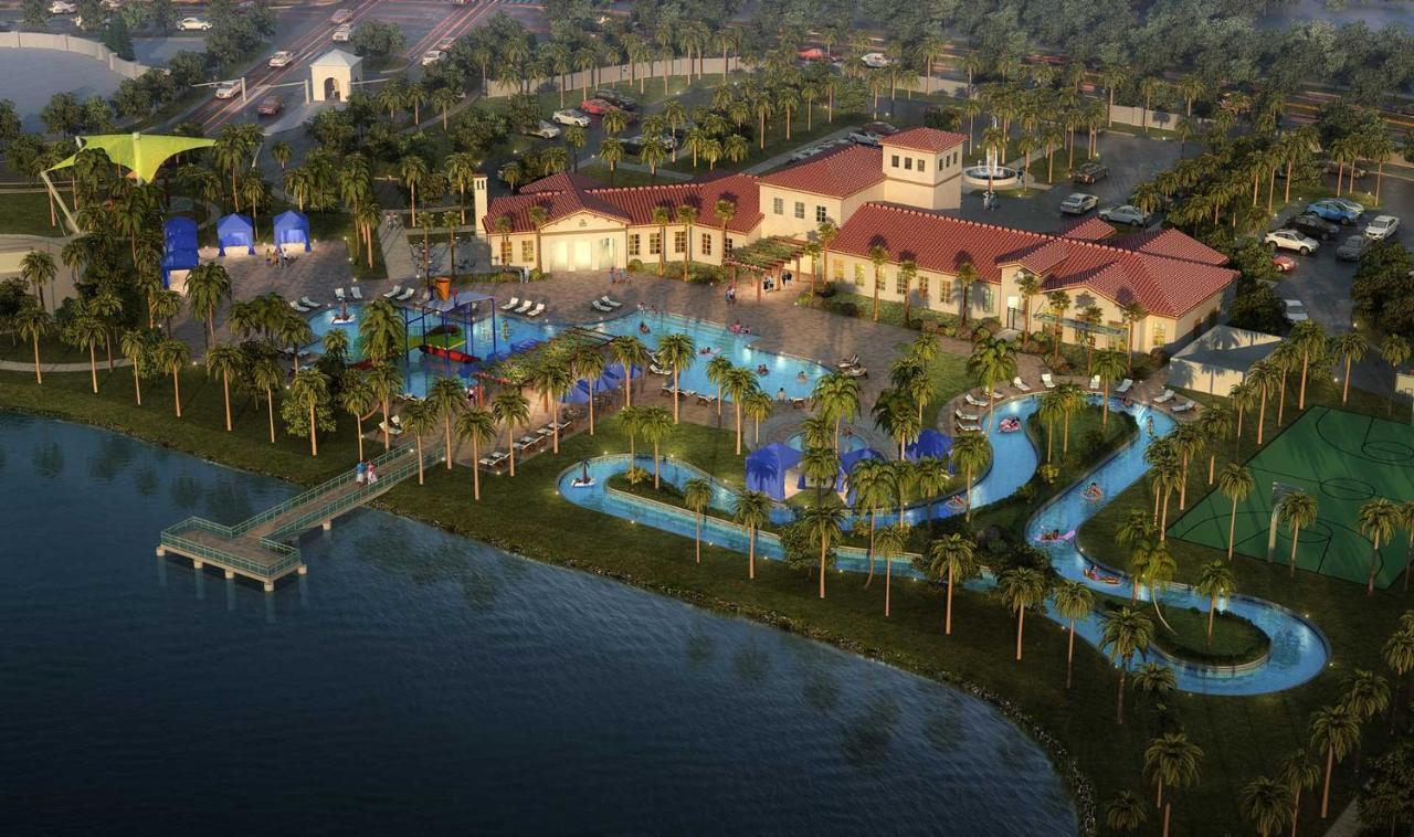 Pool Villa Wfree Waterpark Lazy River Game Room คิสซิมมี ภายนอก รูปภาพ